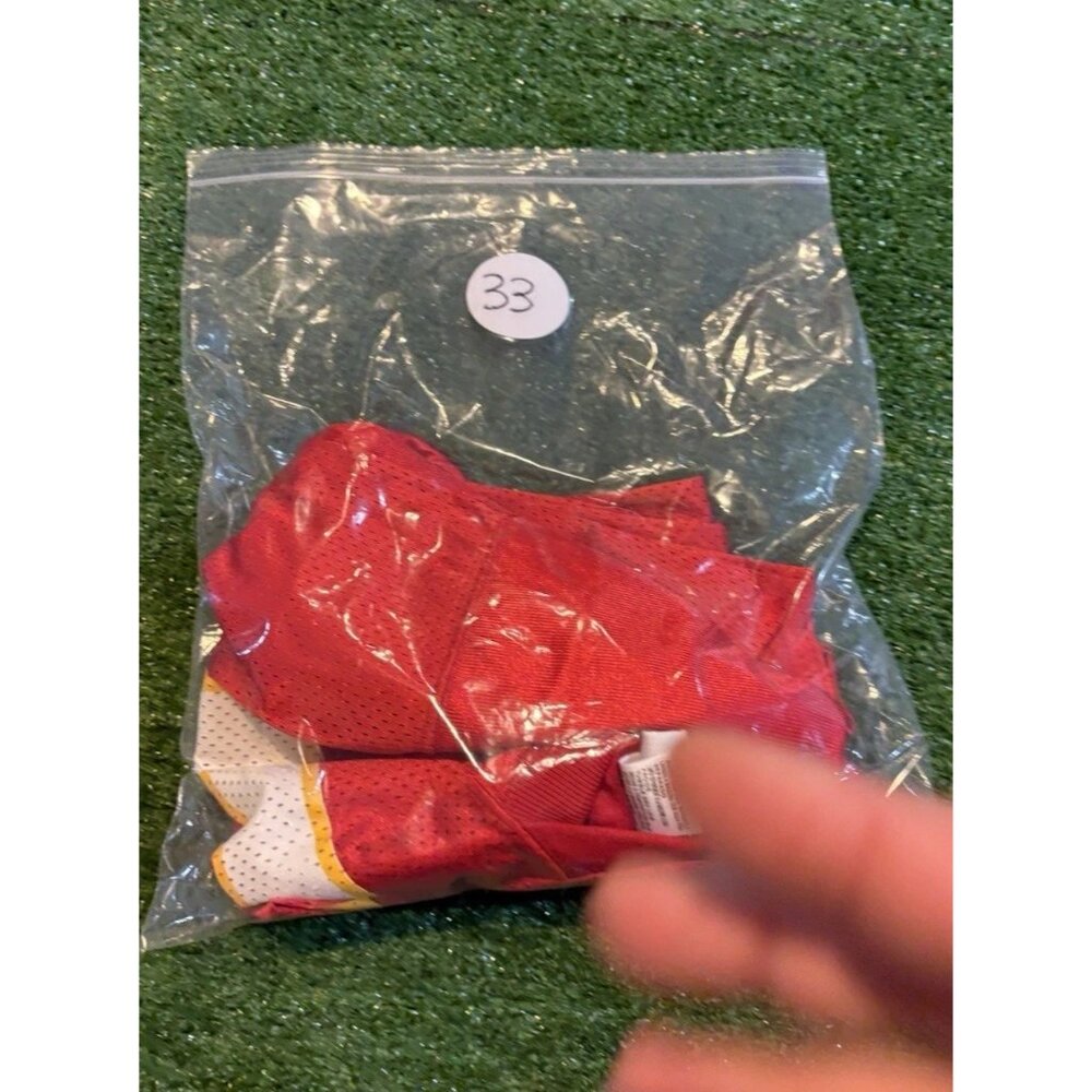 Vintage Kansas City Chiefs jersey mens XL red puma donnie edwards oversize 33 - Picture 12 of 12